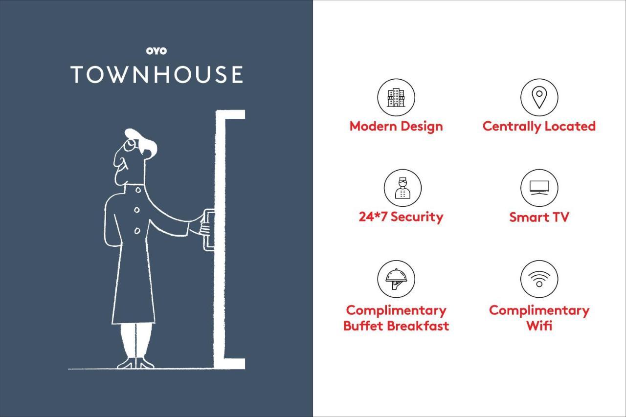 Oyo Townhouse 034 -Halcyon Hitech City Road Hyderabad Eksteriør bilde